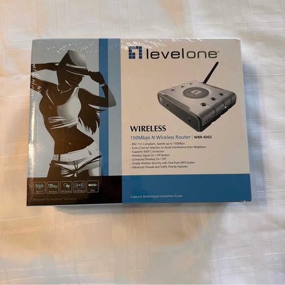 Level One Wireless Router. - Picture 2 of 7